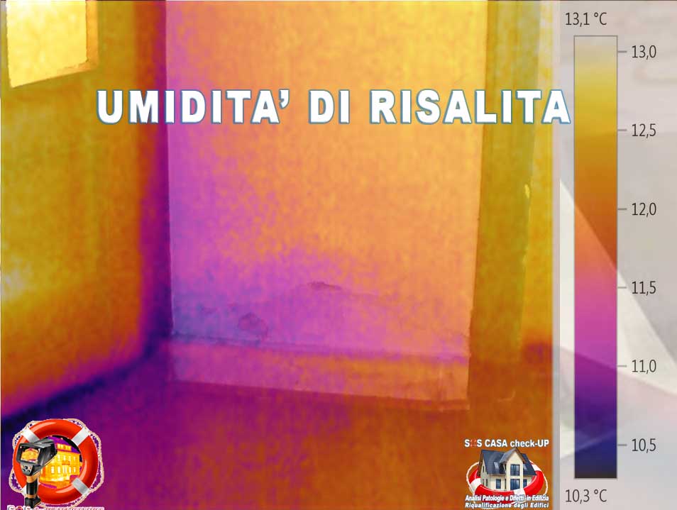 Umidita di risalita nelle murature con campionamento in altezza