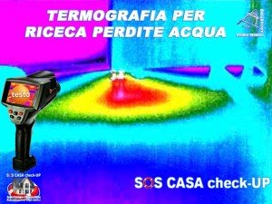 Termografia perdite acqua e infiltrazioni