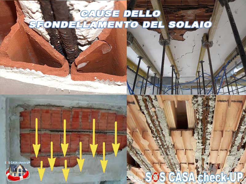 Sfondellamento dei solai, difetto costruttivo tra le patologie edilizie strutturali