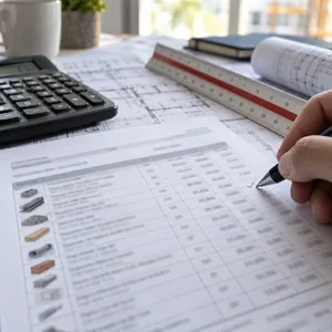 Computo metrico e preventivo su tavola di progetto: costi certi e definiti per la consulenza tecnica