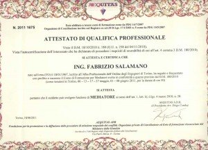 mediatore ingegnere